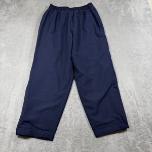 Vintage Zero Restriction Rain Pants Men Small Blue Waterproof Lined Golf Outdoor